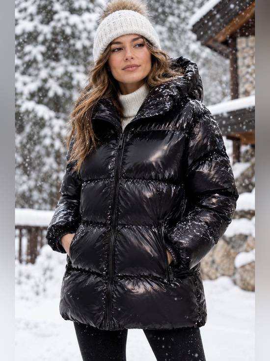 Michael Kors Jackets & Blazers - Woman Micheal Kors hooded puffer jacket size large. Down/fathers fill no tags